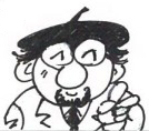 福田先生のイラスト